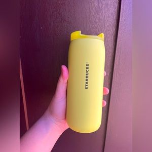 New Yellow Starbucks Vacuum Insulated Tumbler
